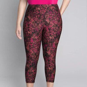 NWT LIVI by Lane Bryant Capri Power Legging With Wicking Size 14/16